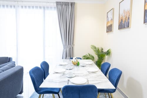 2 BR on JBR Beachside, beach 2 min,partal Sea View