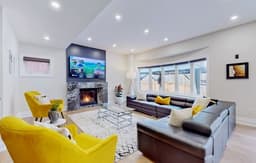 Family Modern walkout basement w/ Sauna + Ski Resort 30min