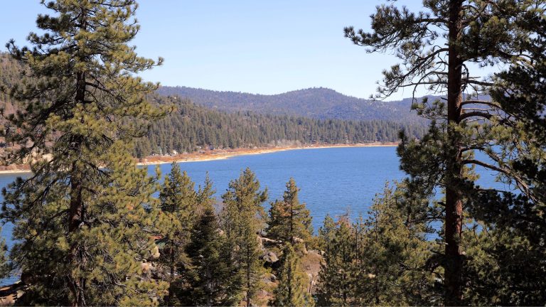 Lake on the west coast