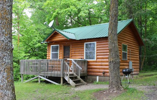 Cabin 1 - Cozy cabin 10 feet from the shore with fantastic fishing